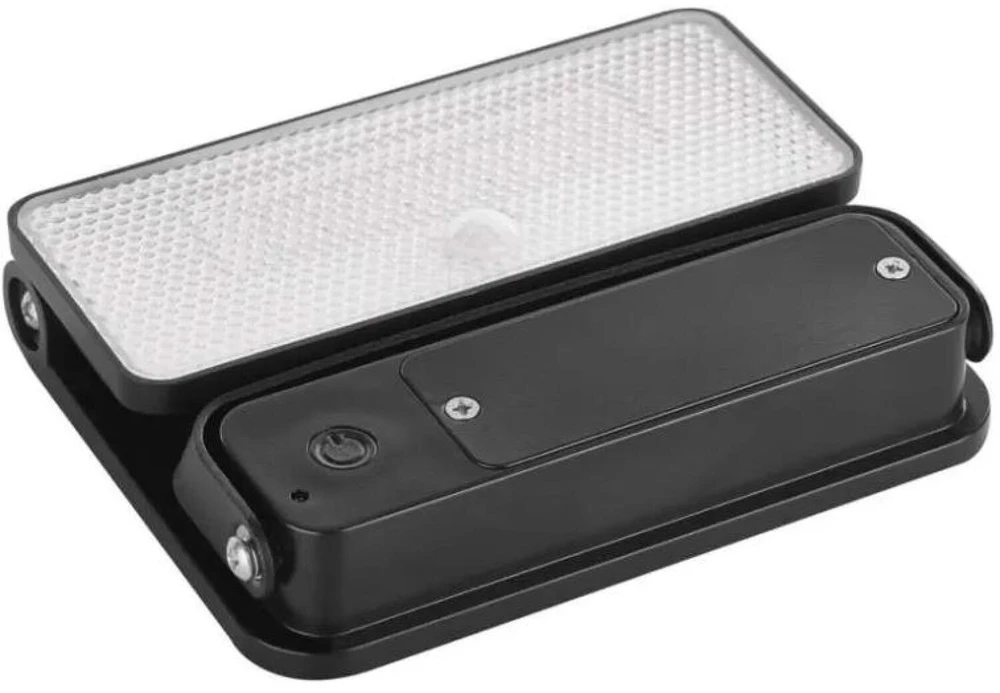 Kondicionierius Emos SOLO prožektorius ZG122S, 1600 lm, 3,7 V, IP54, PIR jutiklis, 100°, 6 m, Li-Ion 3600 mAh, neutralus baltas