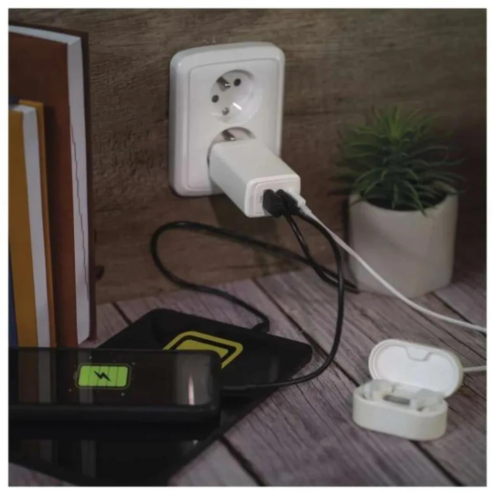 Emos Universal USB adapter GaN to PD 65 W max.