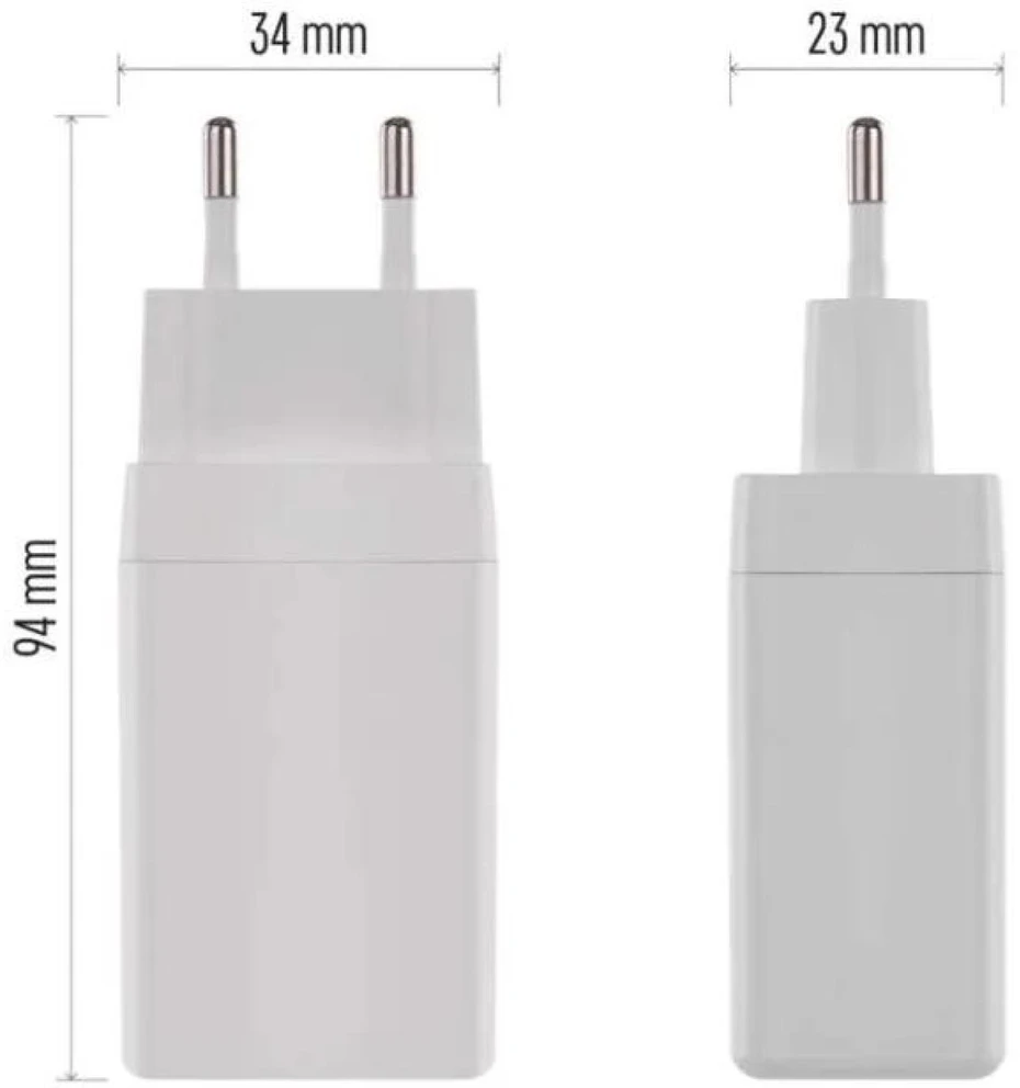 Emos Universal USB adapter GaN to PD 65 W max.