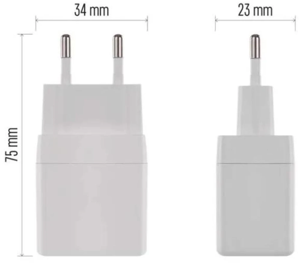 Emos Universal USB adapter GaN to PD 35 W max.