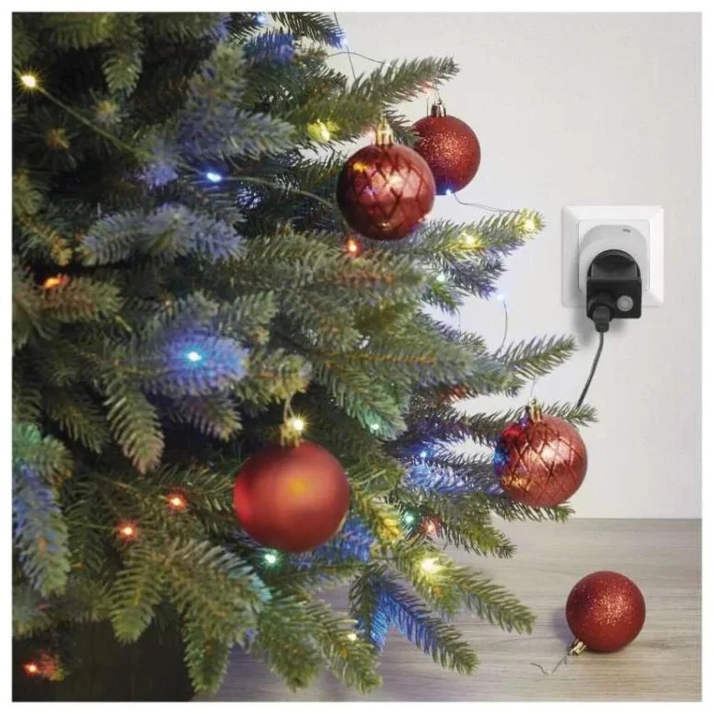 Emos WiFi lizdas IP-3002S P5531, 230 V~/16 A, 3680 W, 30 programų, 15 lizdų, vaikų apsauga, Wi-Fi 802.11 b/g/n