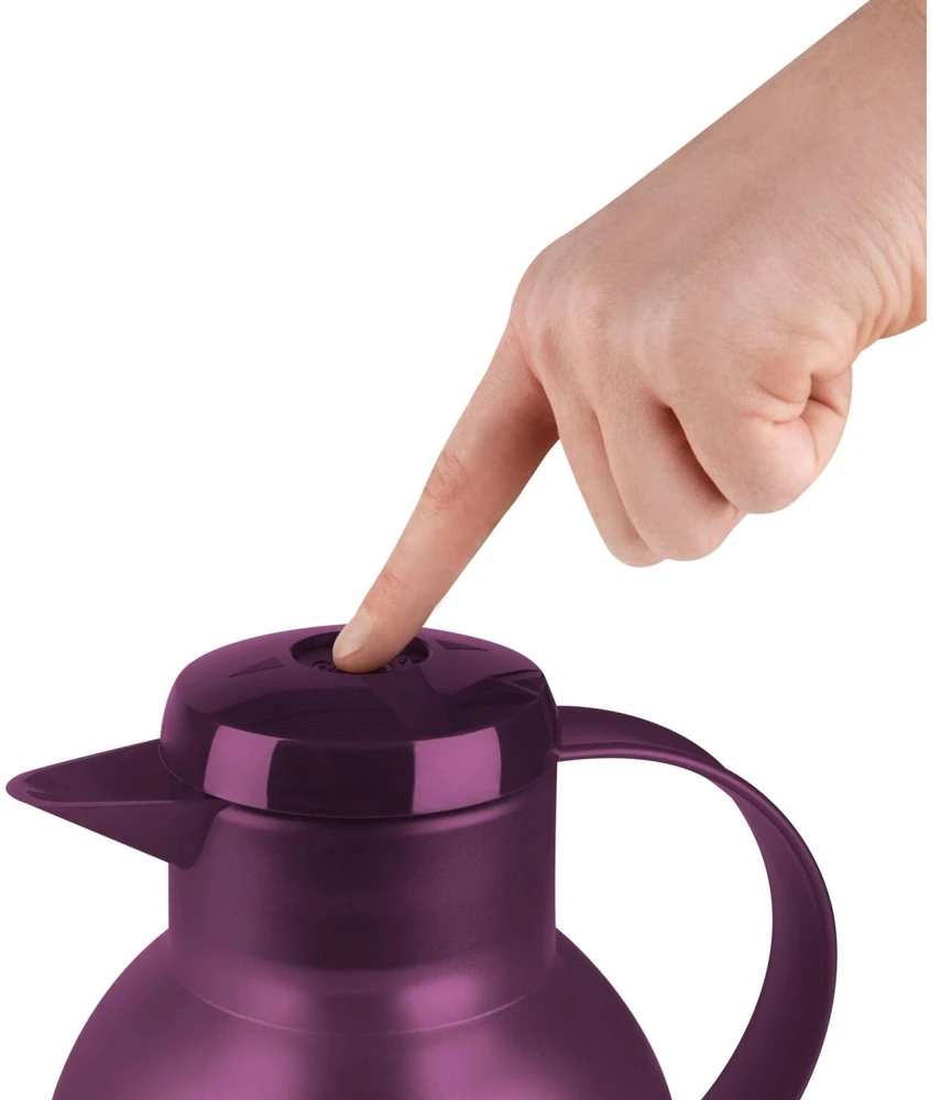 Emsa Samba vacuum jug Quick Press violetinė 1.0L
