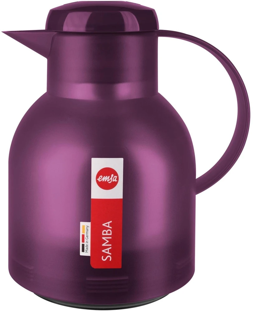 Emsa Samba vacuum jug Quick Press violetinė 1.0L