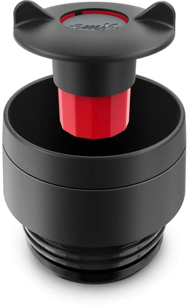 Emsa Terminis puodelis Kelioninis puodelis Classic Twist N2025600, 0.36l, 360° gėrimas, Quick-Press dangtelis, 4h šiltas, 8h šaltas