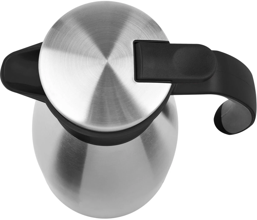 Emsa termoąsotis Soft Grip 1 l, nerūdijančiojo plieno, juodas/sidabrinis, 508932