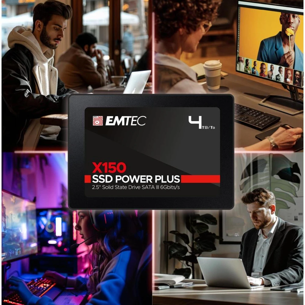 SSD diskas Emtec X150 Power Plus 120GB 2.5" SATA III (ECSSD120GX150)