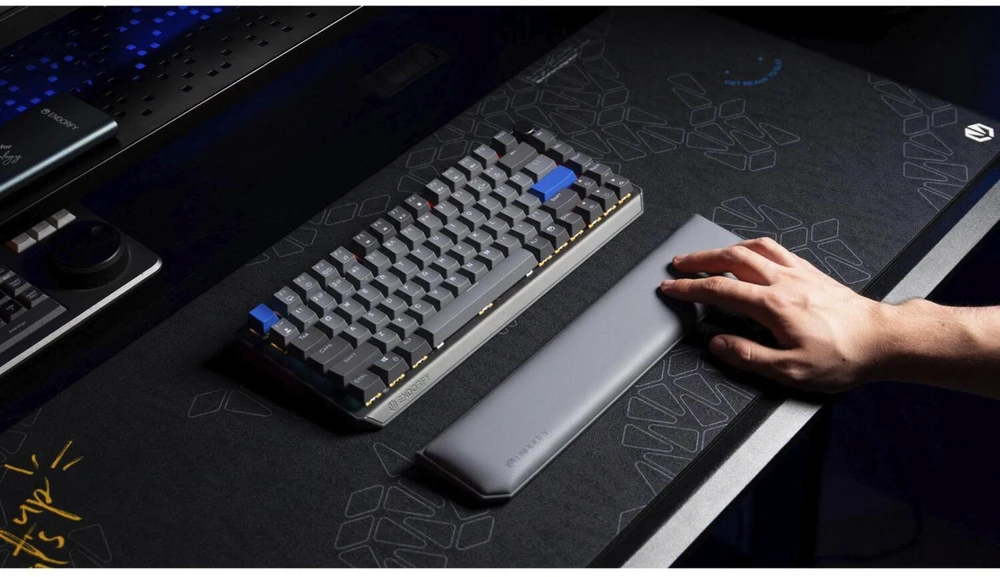 ENDORFY Thock V2 75% Wireless, Gaming-klaviatūra - pilka, DE-išdėstymas, ENDORFY Geltona by Gateron