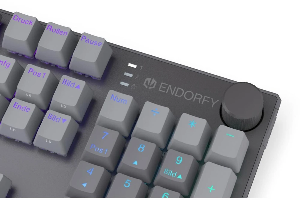 Klaviatūra ENDORFY Thock V2 red Switches DE išdėstymas