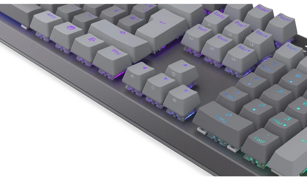 Klaviatūra ENDORFY Thock V2 red Switches DE išdėstymas