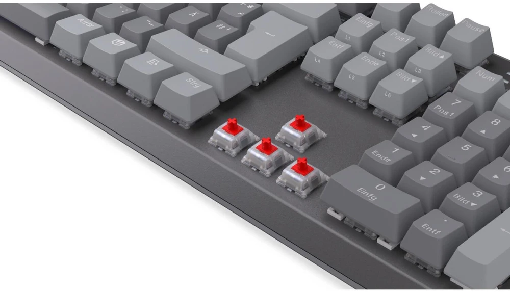 Klaviatūra ENDORFY Thock V2 red Switches DE išdėstymas
