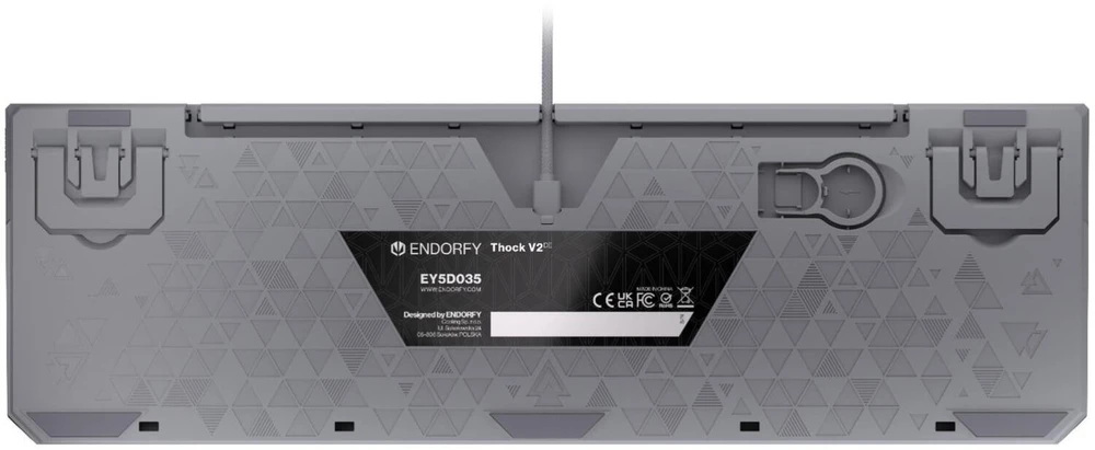 Klaviatūra ENDORFY Thock V2 red Switches DE išdėstymas