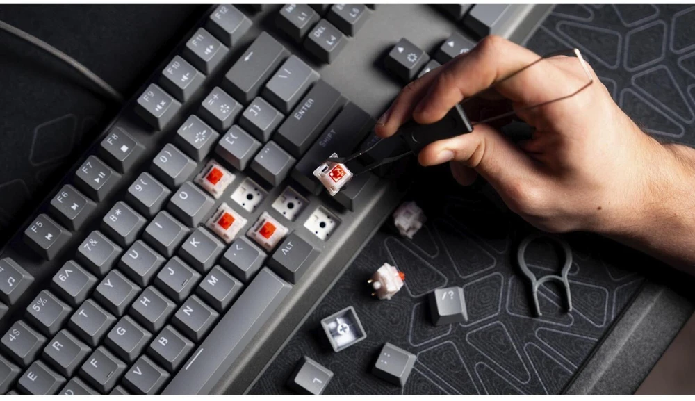 Klaviatūra ENDORFY Thock V2 red Switches DE išdėstymas