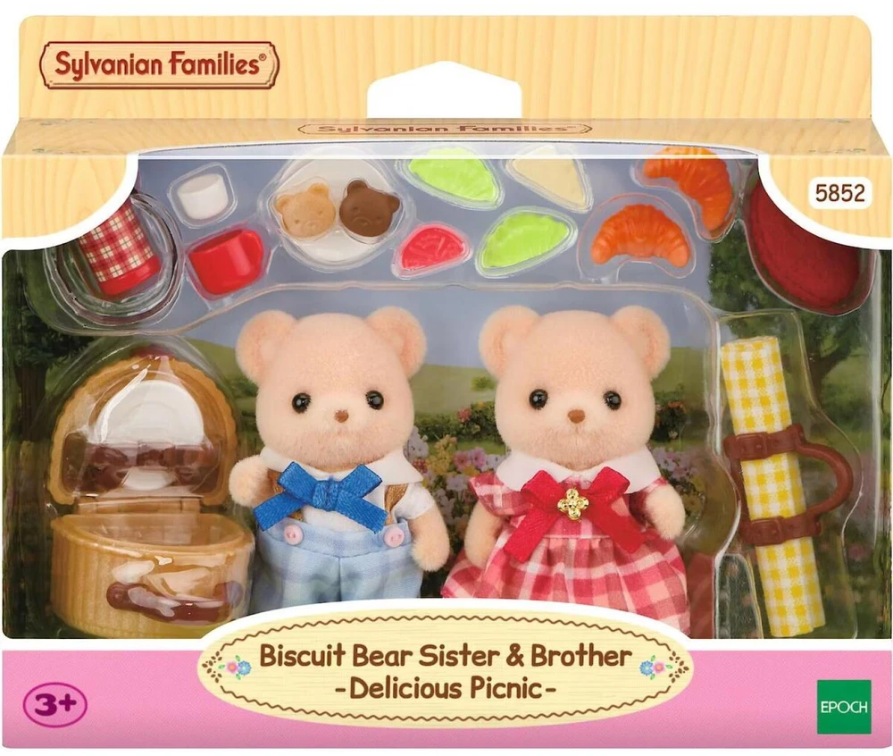 Epoch SYLVANIAN FAMILIES Rinkinys „Sausaininių meškučių iškyla“