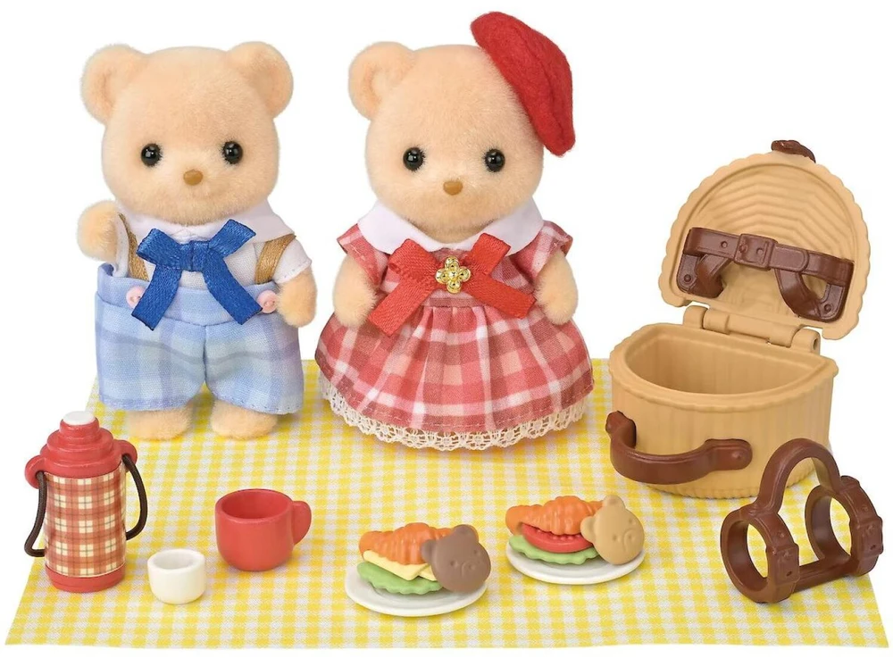 Epoch SYLVANIAN FAMILIES Rinkinys „Sausaininių meškučių iškyla“