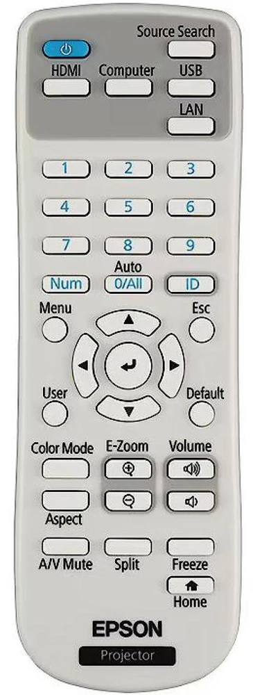 Epson 3LCD Projektorius EB-L270F | FHD | 5200 ANSI lumens | Baltas