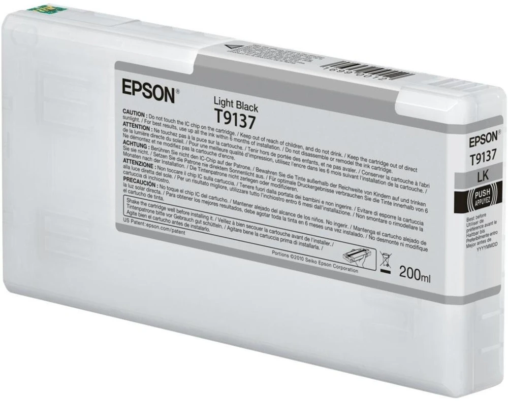 Epson T9137 Originalus Šviesiai juoda 1 vnt