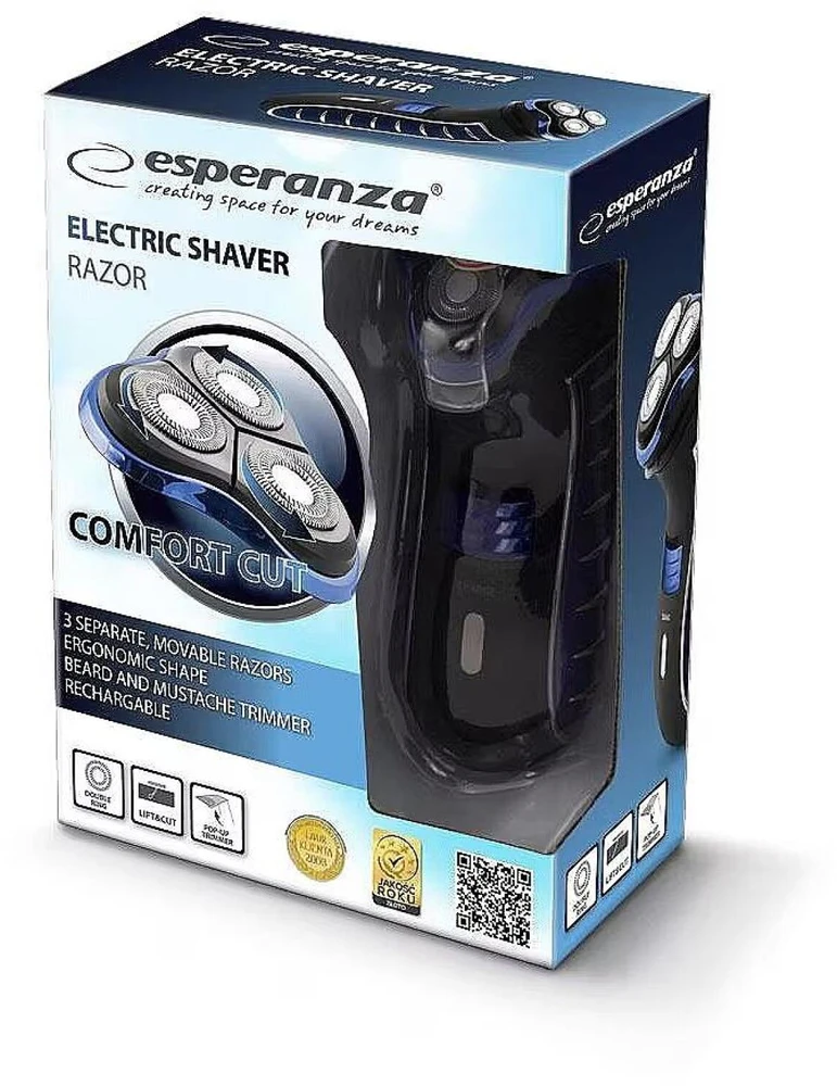 ESPERANZA EBG002B RAZOR - Elektrinisskustuvas