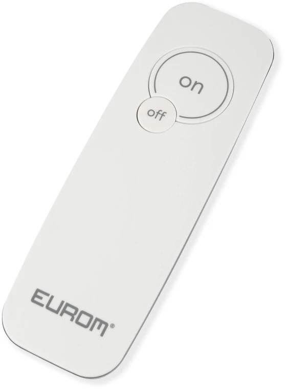 Eurom Golden 1800 Comfort RC infraraudonųjų spindulių terasos šildytuvas laukui 1800W IP65 nuotolinis valdymas montuojamas ant sienos iki 20m2 sidabrinė