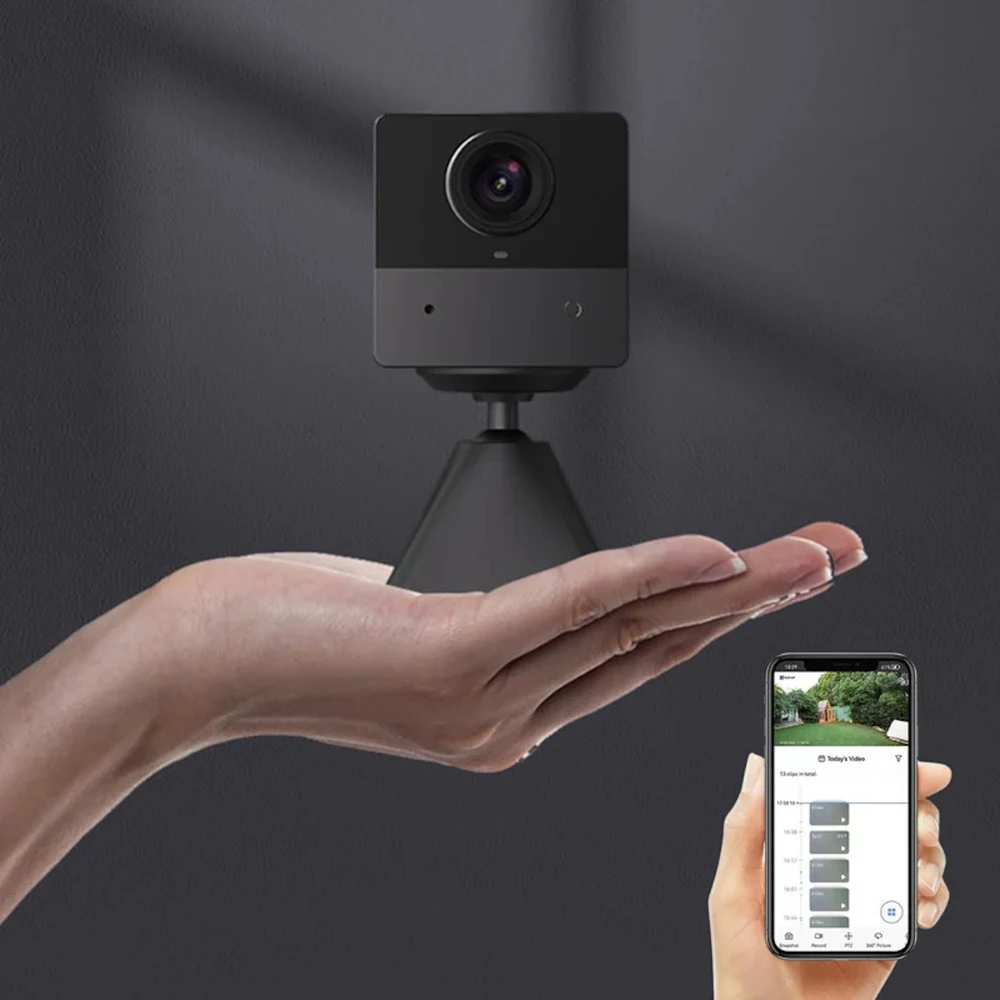 Ezviz CB2 CS-CB2 Iekštelpu 4MP 2K Viedā 4G SIM Akumulatora Kamera MicroSD / Nakts redzamība Pelēka