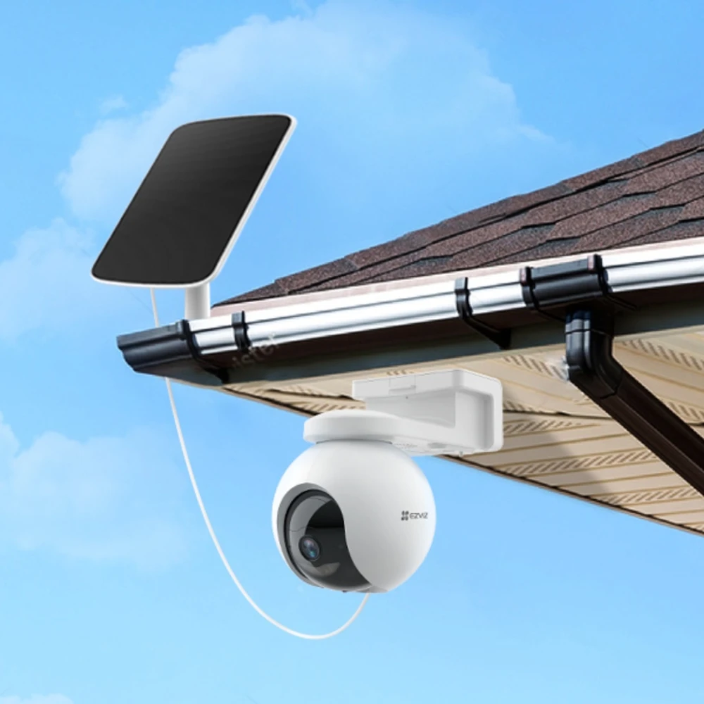 EZVIZ CS-CMT-Solar Panel-E, saulės įkrovimo skydelis EB8 fotoaparatui | EZVIZ