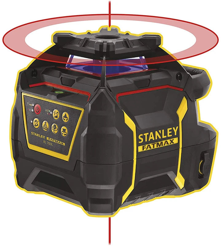 Stanley Rotacinis lazeris x600 šarminis - raudonas