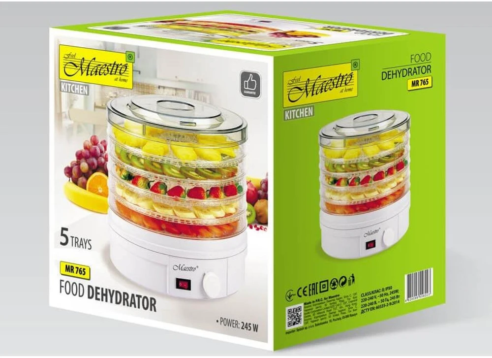 Maestro MR 765 Transparent, Baltas 245 W