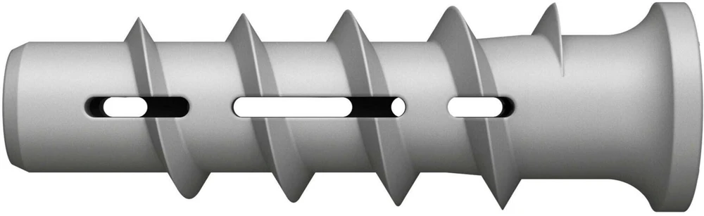 Fischer Turbo Porenbetondübel FTP K 6 (hellgrau, 25 Stück)