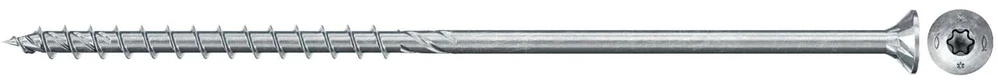 Fischer Spanplattenschraube Power-Fast II 6,0x260 Senkkopf (25 Stück, Teilgewinde, verzinkt)