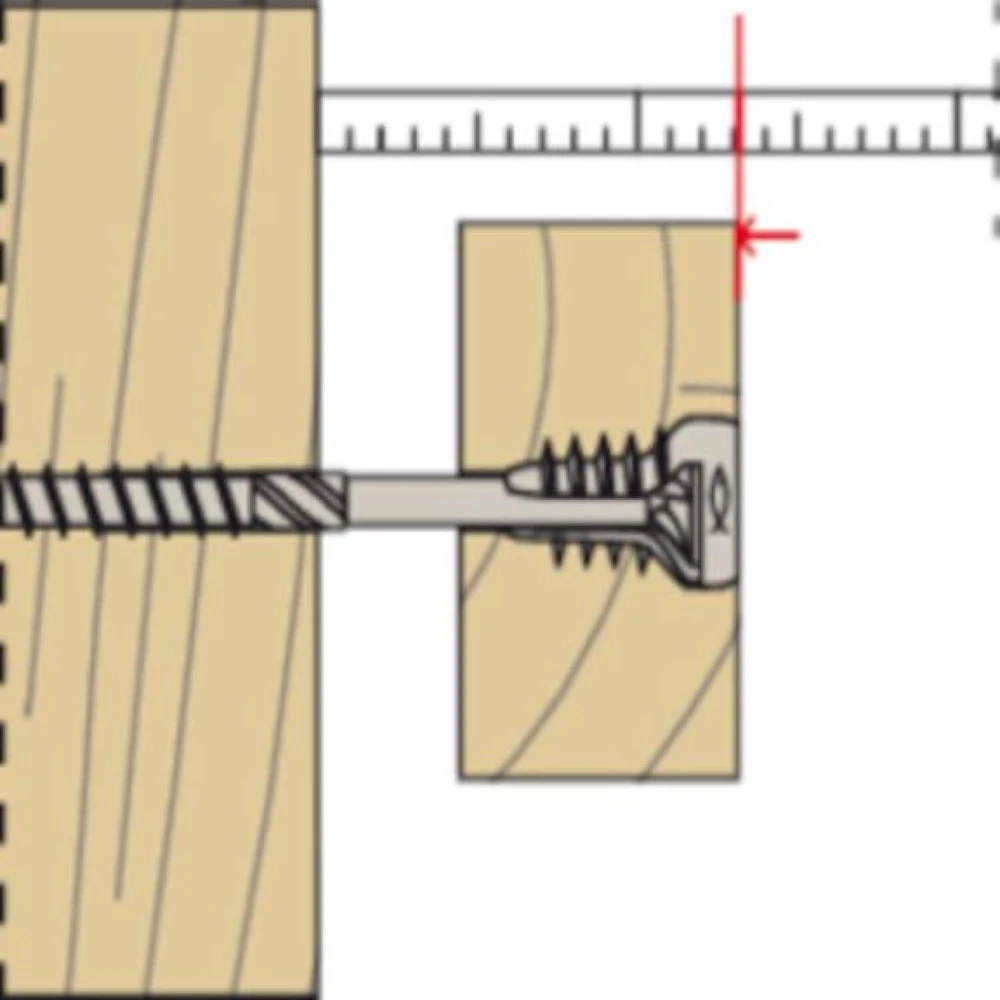 Drėkintuvas Fischer Justierschraube FAFS 5,0 x 120 TX25 (100 Stück)