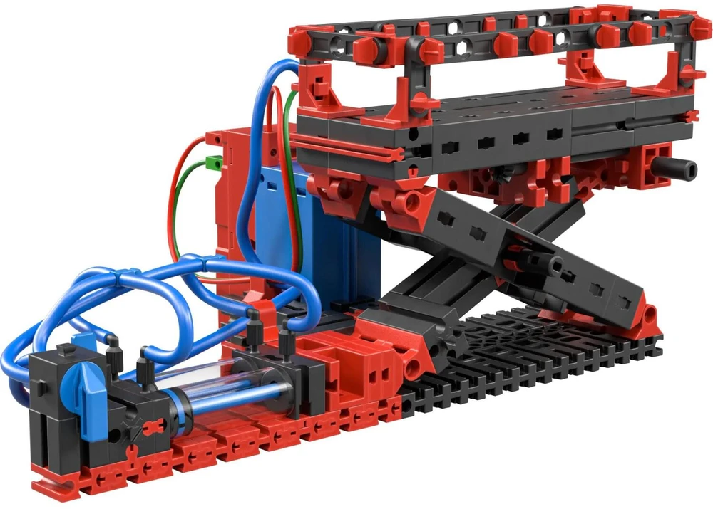Fischer Technik Fischertechnik fischertechnik Strong Pneumatics, konstruktoriai