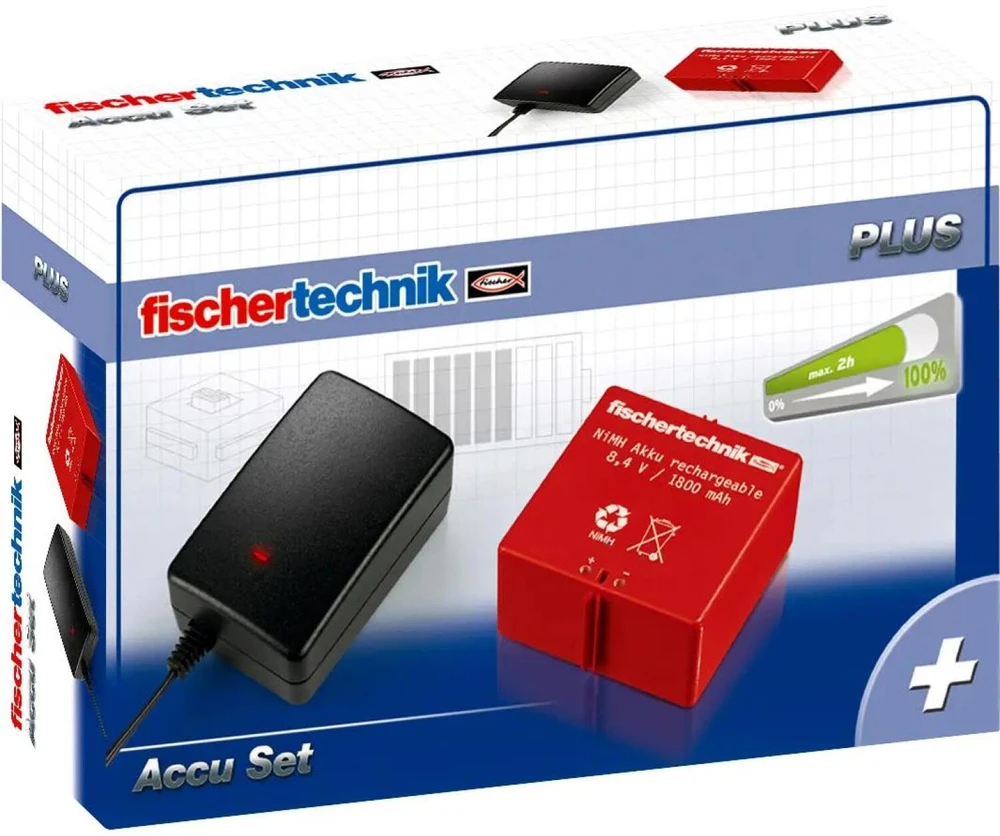Fischer Technik PLUS Accu Set nešiojamas maitinimo šaltinis