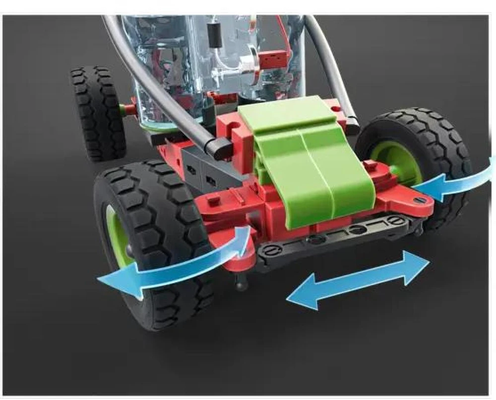 Fischer Technik Fischertechnik fischertechnik H2 kuro elementų automobilis, konstruktorius