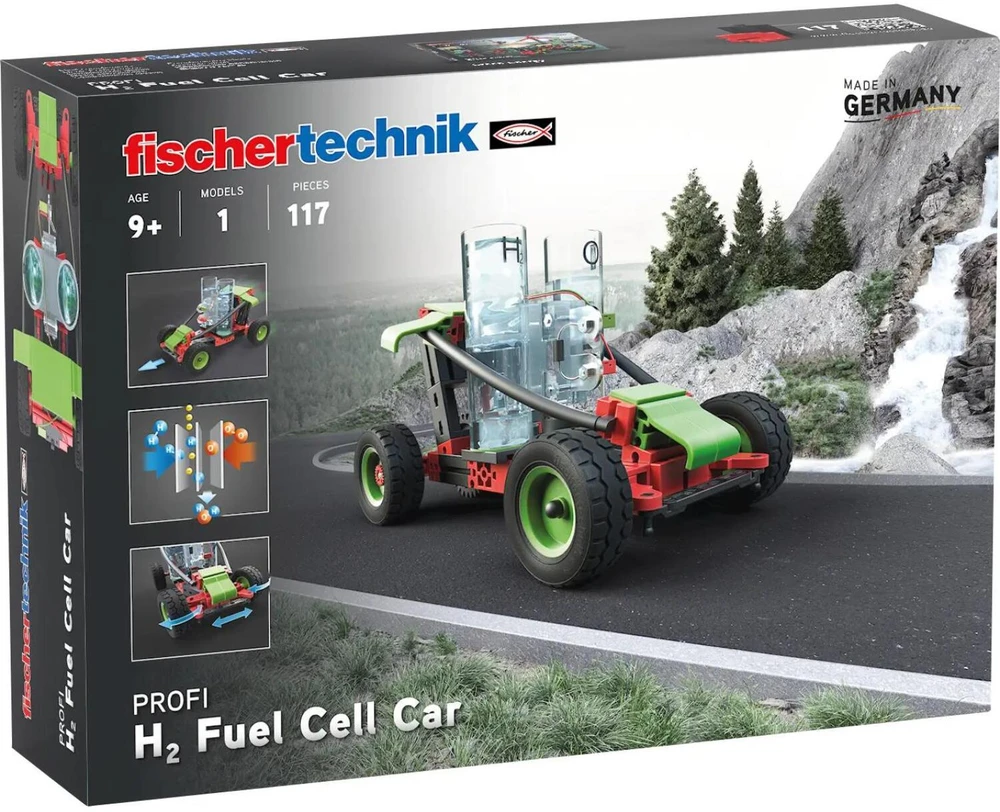 Fischer Technik Fischertechnik fischertechnik H2 kuro elementų automobilis, konstruktorius