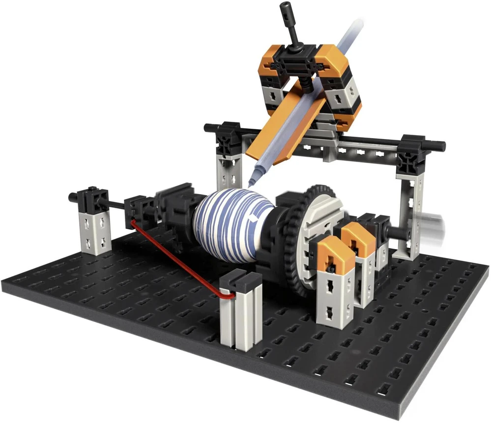 Fischer Technik Fischertechnik Konstravimo rinkinys 571903, 10 eksperimentai, mokslas, nuo 7 metų, 150 dalių