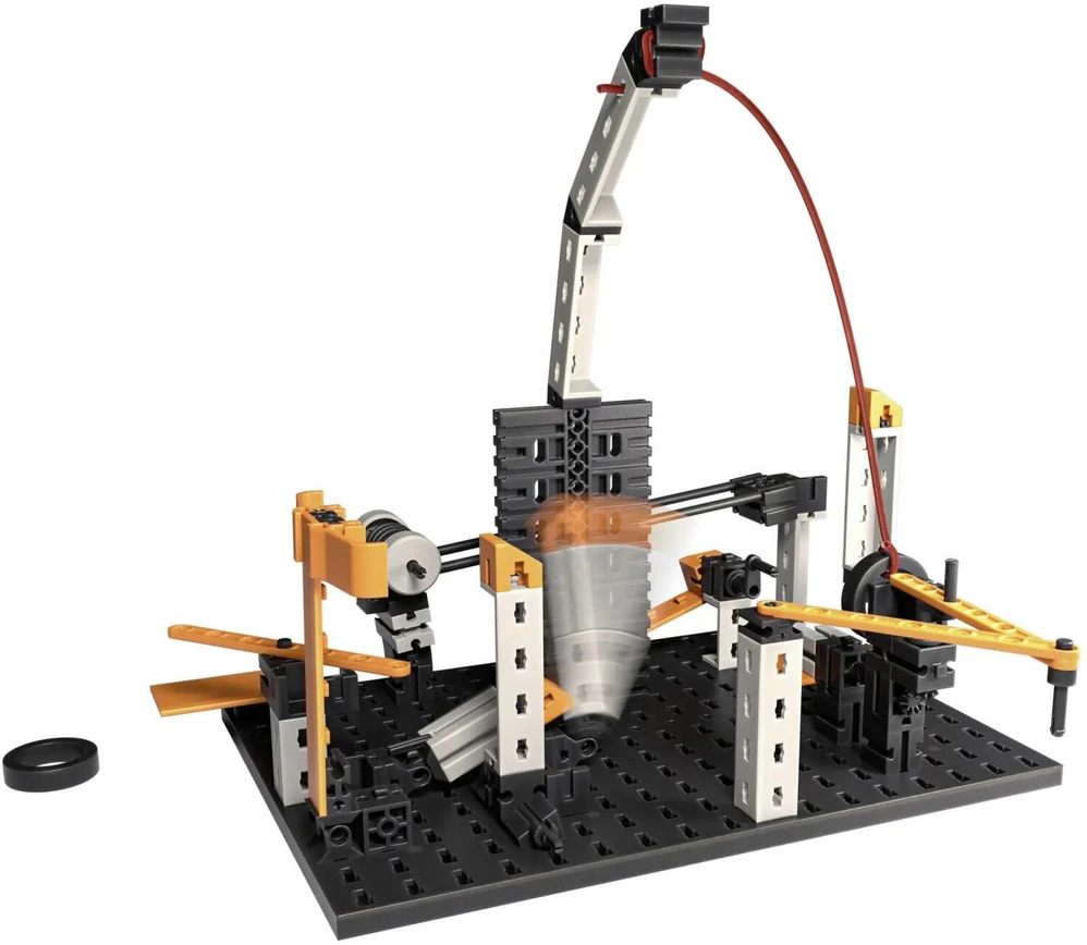 Fischer Technik Fischertechnik Konstravimo rinkinys 571903, 10 eksperimentai, mokslas, nuo 7 metų, 150 dalių