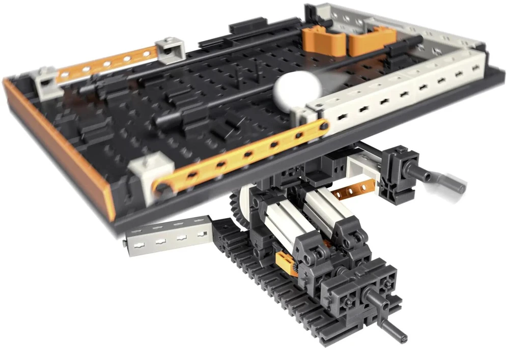 Fischer Technik Fischertechnik Konstravimo rinkinys 571903, 10 eksperimentai, mokslas, nuo 7 metų, 150 dalių