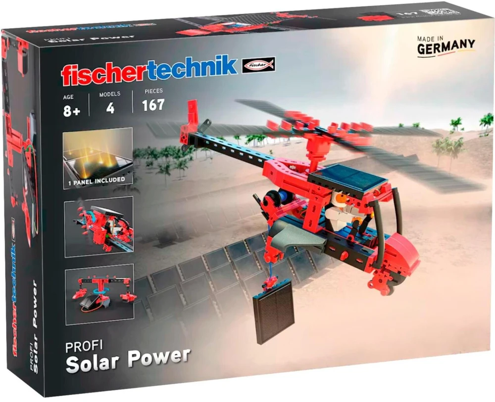 Fischer Technik Clementoni fischertechnik saulės energija, statybinis žaislas