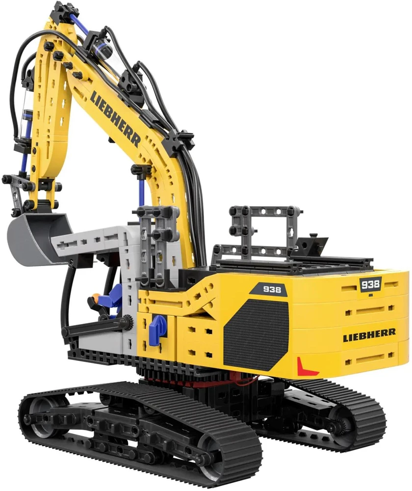 Fischer Technik Fischertechnik Liebherr R 938 surinkimo rinkinys 576450, 10 metų ir vyresni, 689 dalys, pneumatinis kompresorius