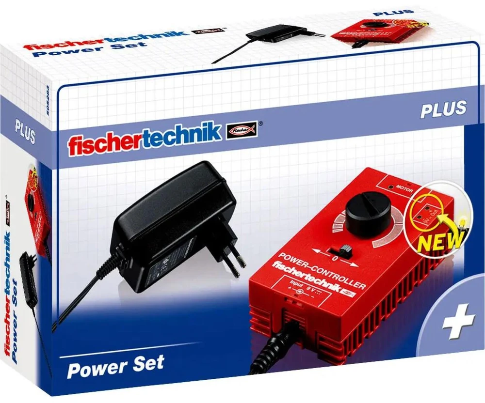 Fischer Technik PLUS Power Set maitinimo rinkinys