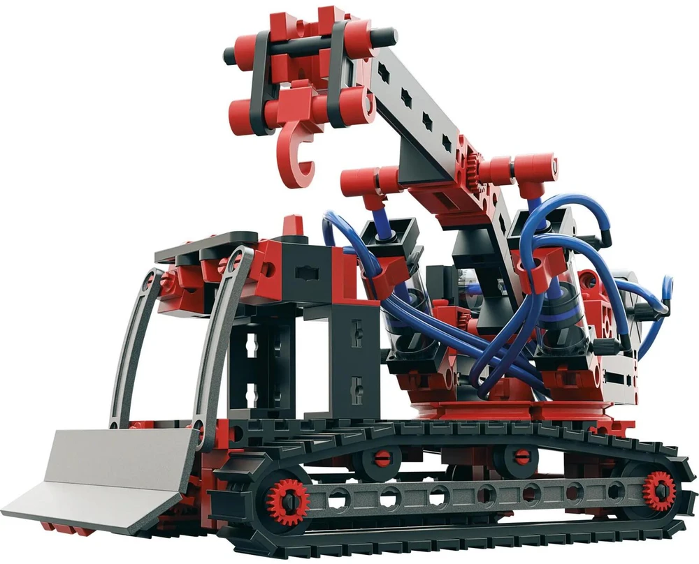 Fischer Technik Fischertechnik Profi Pneumatic Power Bagger Spielzeug ab 8J.