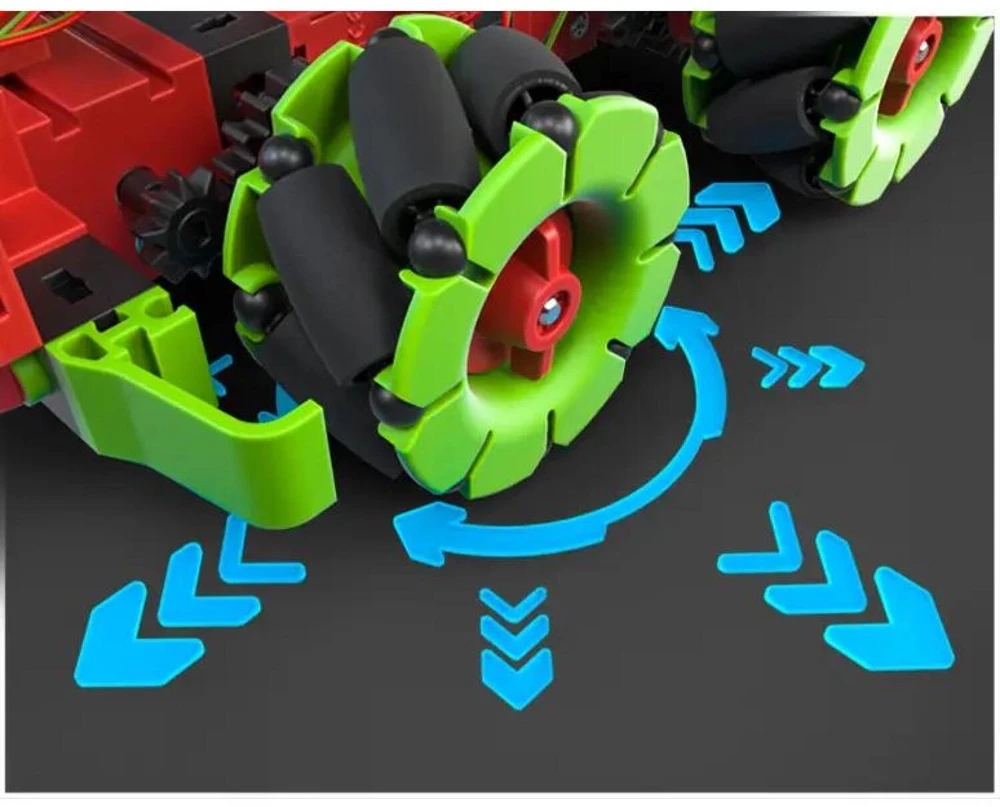 Fischer Technik „Fischertechnik“ robotikos aukštųjų technologijų eksperimentų rinkinys
