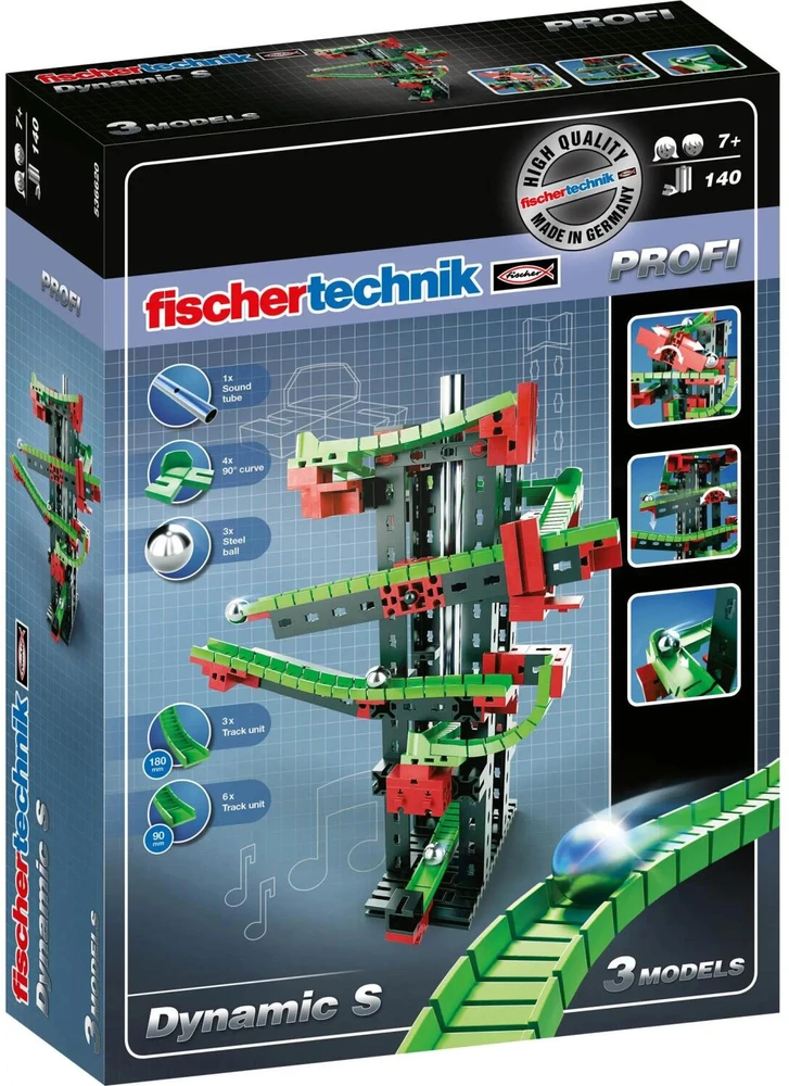 Fischer Technik Fischertechnik Dynamic Kugelbahn S ab 7J.