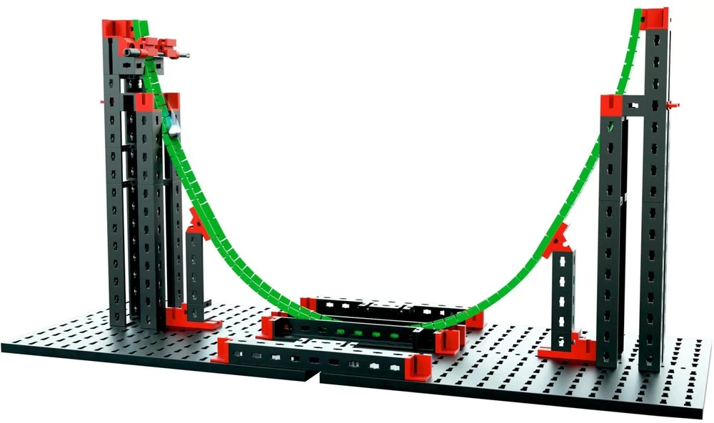 Fischer Technik fischertechnik 536621 - Žaislinis marmurinis bėgimas ir kamuoliukai (rinkinys) - 7 m. - Daugiaspalvis - 465 mm - 80 mm - 390 mm