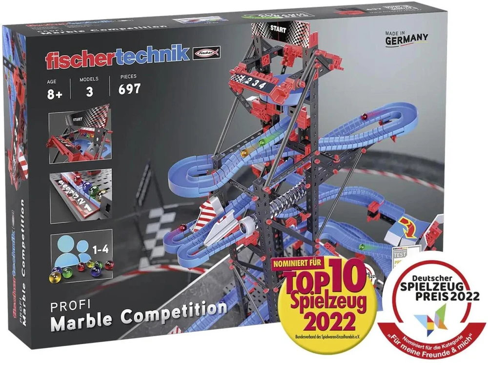 Fischer Technik fischertechnik 564070 Marble Competition Bausatz ab 8 Jahre