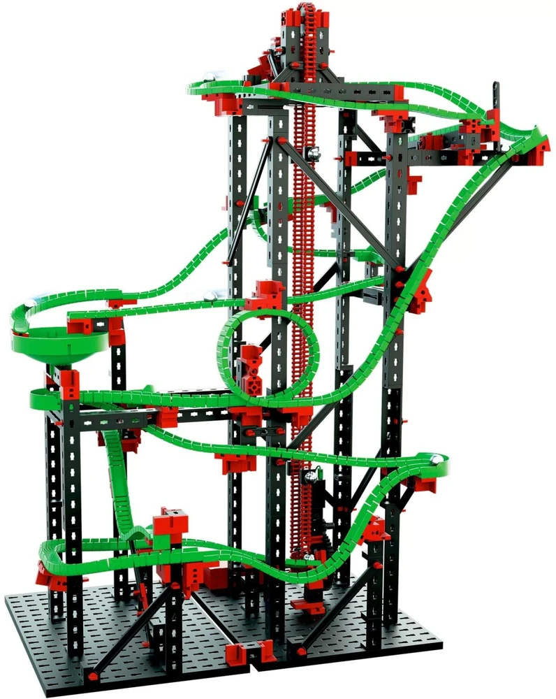 Fischer Technik fischertechnik 536621 - Žaislinis marmurinis bėgimas ir kamuoliukai (rinkinys) - 7 m. - Daugiaspalvis - 465 mm - 80 mm - 390 mm