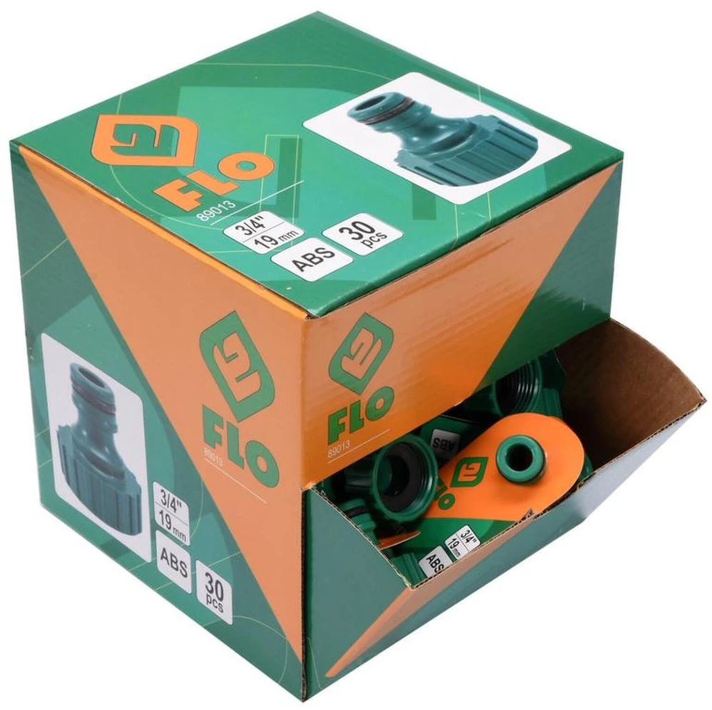 Flo Čiaupo jungtis GW 3/4'' dėžutė 30 vnt. (89013)