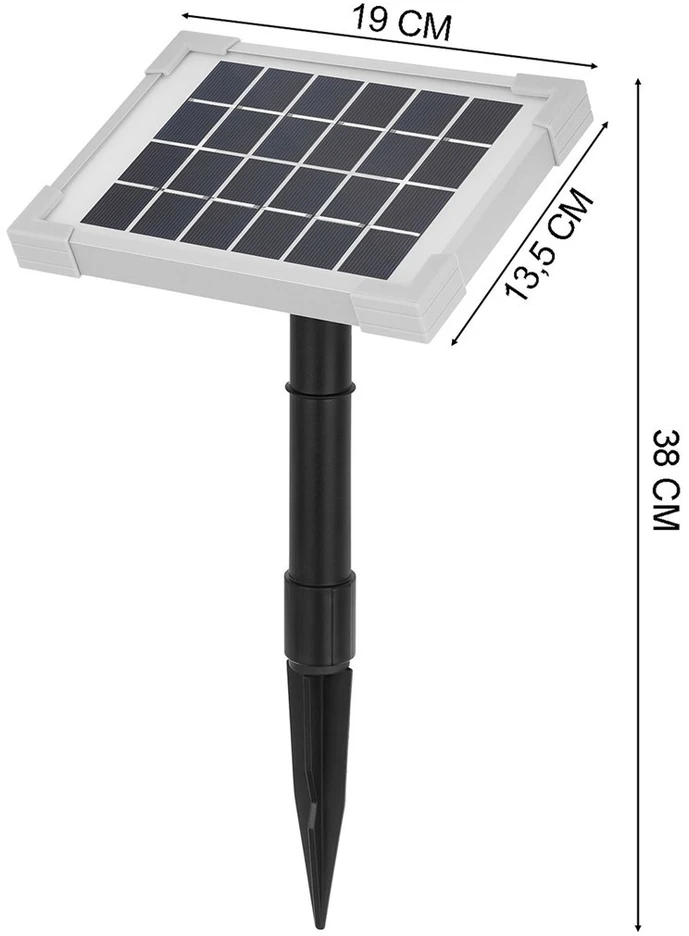 Geko saulės tvenkinio siurblys 2w (10) G81471