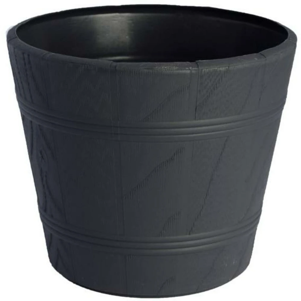 FORM PLASTIC Gėlių vazonas Kokosas 3 pilkos spalvos