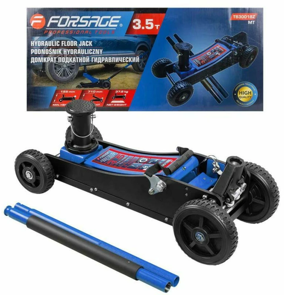 Forsage Rockforce Wmc Pašarų keltuvas „FROG“ 3,5T/ŽEMAS 75 - 510mm