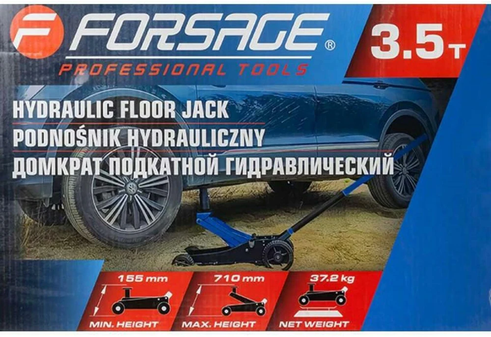 Forsage Rockforce Wmc Pašarų keltuvas „FROG“ 3,5T/ŽEMAS 75 - 510mm